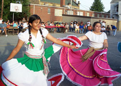 Mexican dancers perform during a Hispanic Ministry event in the New Albany Deanery. The southern Indiana deanery is celebrating the 10th anniversary of the creation of its Hispanic Ministry outreach in September. (Submitted photo) 