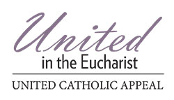 United in the Eucharist: United Catholic Appeal logo